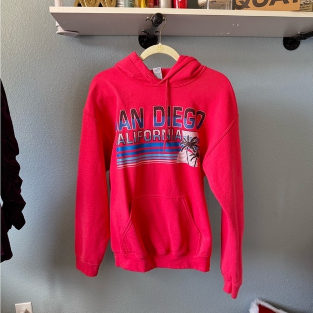 San Diego California Pink Hoodie